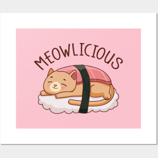 Meowlicious Posters and Art